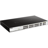 D-Link Poe Switch 24 Port Gigabit Smart Managed Poe Switch With 4 Gigabit Rj45/Sfp Combo Ports (Dgs-1210-28Mp)-Dlink Poe Switches-D-Link-Star Light Kuwait