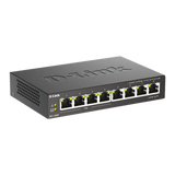 D-Link 8-Port Gigabit 4 Poe Unmanaged Desktop Switch Dgs-1008P