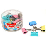DINGLI BINDER CLIPS COLOUR 32 MM DL69403