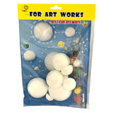 DIY Foam Planets Painting