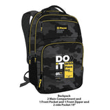 PAUSE DO IT WITH PASSION SCHOOL BACK-PACK (BLACK)