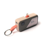 SIA Volt Link 5000mAh Mini Power Bank 20W PD – Lightning & Type-C Plug (Beige)