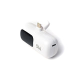 SIA Volt Link SIPBPLGC5-WT Mini power bank Type-C plug PD 20W 5000Mah -White