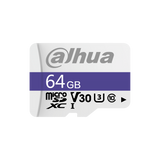 Dahua TF-C100 64GB MicroSD Memory Card – UHS-I, Class 10, U3, V30