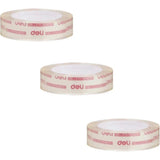 Deli Tape Set 3 Transparent Tape, 3 Pieces-Tapes And Adhesives-Deli-Star Light Kuwait
