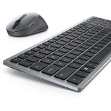 لوحة مفاتيح وماوس لاسلكيان مدمجان من Dell Pro Plus KM7120W - العربية/الإنجليزية (3 أجهزة)