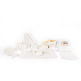 Deluxe Leather Desk Set 15 Pieces White Color