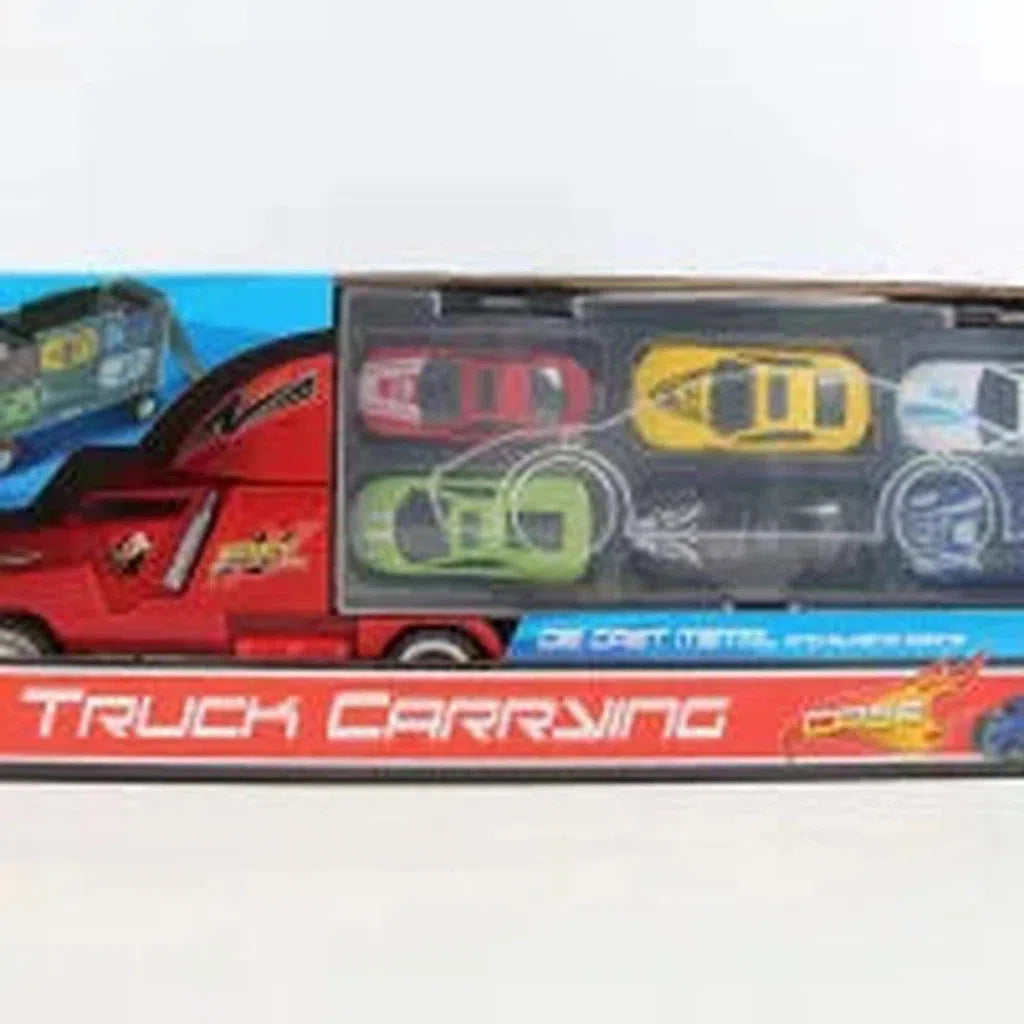 Die Cast Metal And Plastic Car Carrying Truck-Lh510-Common Toys-Other-Star Light Kuwait