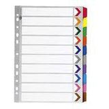 Divider 1To12 Without Number Colour-Filiing Accessories-Other-Star Light Kuwait