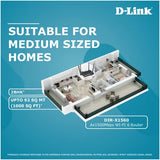 جهاز توجيه Dlink WiFi6 EXO AX1500 Mesh ثنائي النطاق (DIR-X1560)