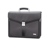 Documents Leather Bag Black Texture