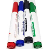 Dollar Marker Dry Erase Marker Wallet Of 4 Pieces (White Board)-Pens-Dollar-Bullet Tip-Star Light Kuwait