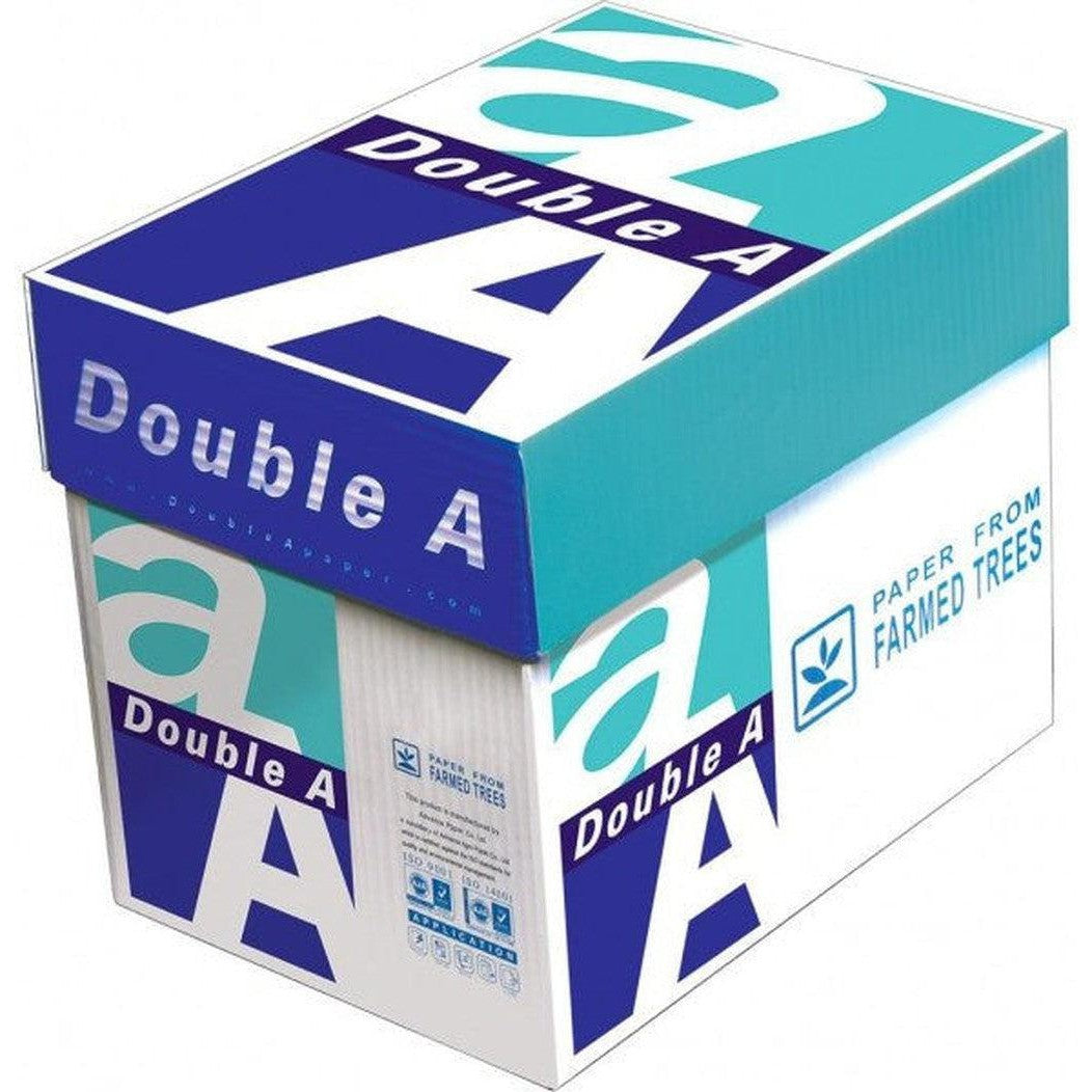 Double A Printer Paper 8.5 X 11.5 (Ream Of 500 Sheets)-Paper Sheets-Double A-Star Light Kuwait
