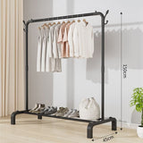 Double Pole Metal Cloth Hanger