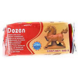 Dozen Modelling Clay-Clay Modelling-Other-500 gram-Brown-Star Light Kuwait