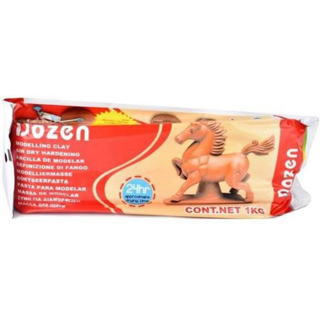 Dozen Modelling Clay-Clay Modelling-Other-250 gram-White-Star Light Kuwait