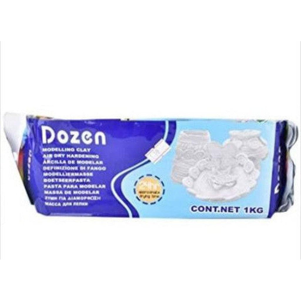 Dozen Modelling Clay-Clay Modelling-Other-250 gram-White-Star Light Kuwait