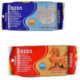 Dozen Modelling Clay-Clay Modelling-Other-250 gram-White-Star Light Kuwait