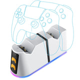 Vertux DualDock Charging Hub for PS5 DualSense Controller