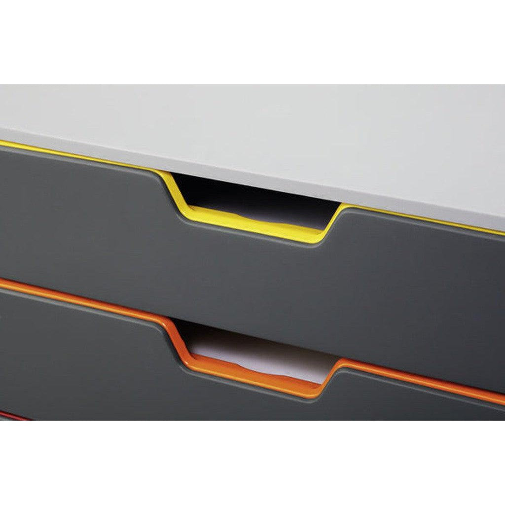Durable 5 Drawer Plastic Cabinet 7605-Filiing Accessories-Durable-Star Light Kuwait