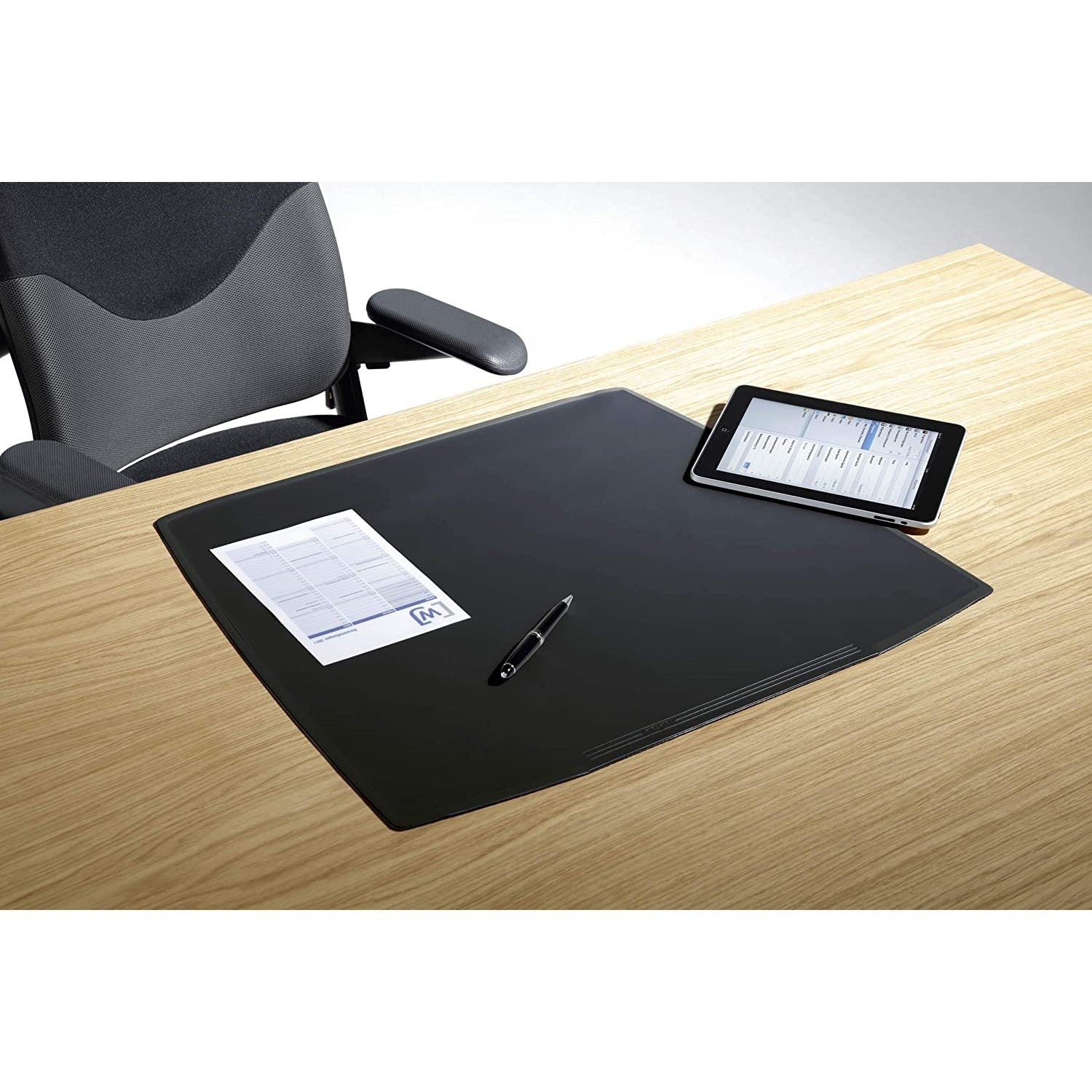 Durable 7201 01 Artwork Desk Mat Black-Accessories And Organizers-Durable-Star Light Kuwait