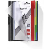 Durable Duraclip File With 5 Part Index 2234-Filiing Accessories-Durable-Star Light Kuwait