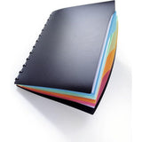 Durable Duralook Style Display Book With 4 Part Index 2435-Filiing Accessories-Durable-Star Light Kuwait