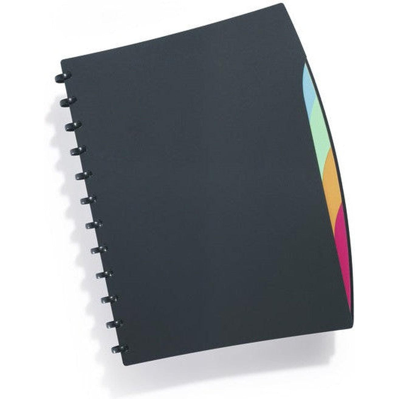 Durable Duralook Style Display Book With 4 Part Index 2435-Filiing Accessories-Durable-Star Light Kuwait