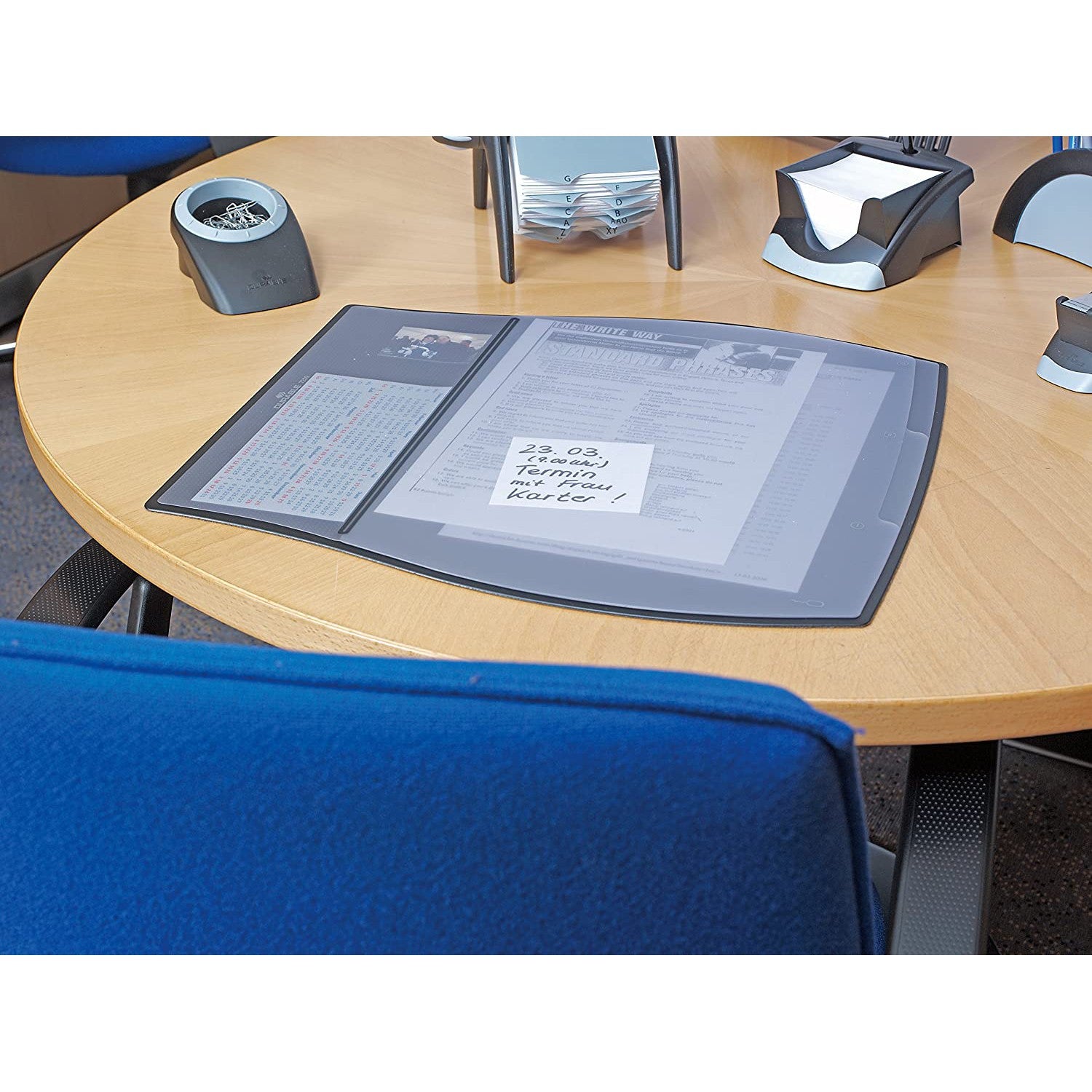Durable Work Pad Grey 7209 10-Accessories And Organizers-Durable-Star Light Kuwait