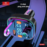 EARLDOM Mp3 Player Music Adapter Dual USB car charge