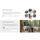 Ezviz EB8 4G Pan & Tilt 4G Battery Camera