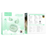 HOCO EW65 Shadow true wireless sleep BT headset - green