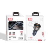 Earldom CC9 Digital Display Car Charger 45W