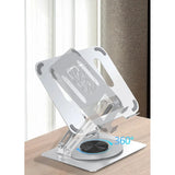 Earldom EH257 360° Adjustable Metal Laptop Stand - Silver