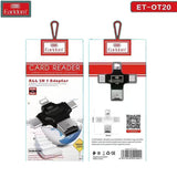 Earldom ET-OT20 All-in-One Card Reader - Black