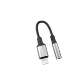 Earldom Lightning to 3.5mm Adapter (Black)- ot76