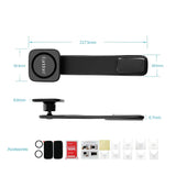 Earldom Magnetic Car Phone Holder – Bendable Suction Mount