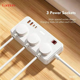 Earldom SC31 Multi-Socket Power Strips- White (Gmark Approved)
