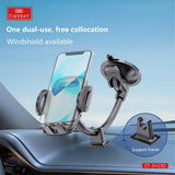 Earldom Windshield Car Phone Mount – Long Arm Freedom Holder