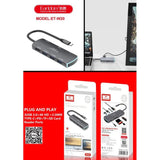 محول إيرلدوم® متعدد الوظائف 8 في 1 بمنفذ USB-C W20