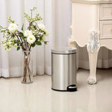 Eko Durable Stainless Steel 12L Serene Step Bin