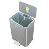 Eko Stainless Dustbin Luxury 15 Liter - EK9161-15L