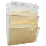 Eldon Wall File Smoke 3 Pocket-Filiing Accessories-Other-Star Light Kuwait