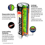 Energizer Max AAA Alkaline Batteries 1.5V - Long-Lasting Power, Leak-Proof Design, 15+5 Bonus Packs