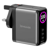 مقبس تمديد الطاقة LDNIO 6 AC Tower SKW6458 - واقي من زيادة التيار الكهربائي وموزع طاقة