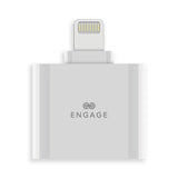Engage Lightning Splitter to Dual Lightning Ports Charge & Music-X95C