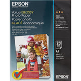 Epson Value Glossy Photo Paper - A4 - 20 sheets