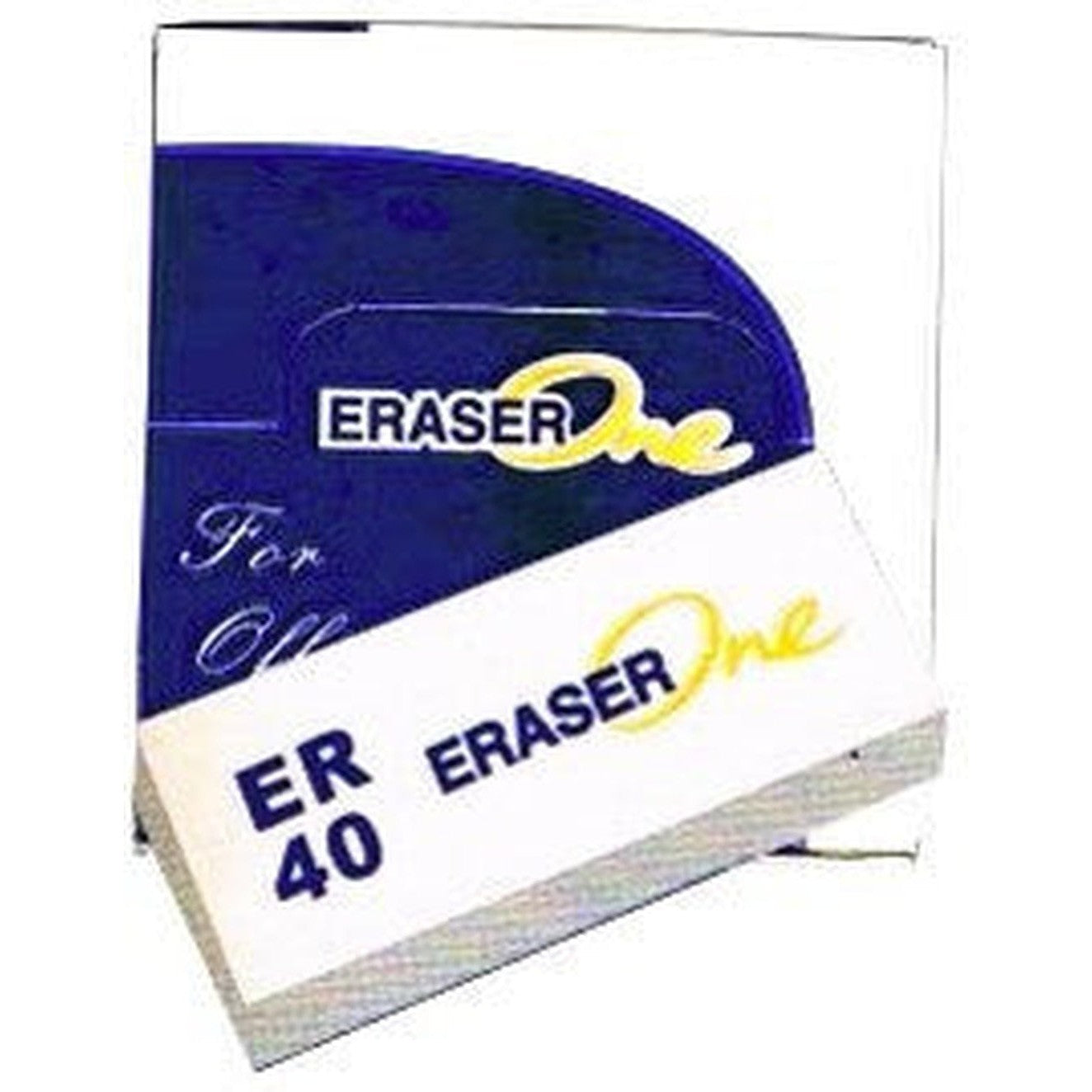 Eraser One Er 40 Eraser - Pack Of 40Pcs-Pencils-Brother-Star Light Kuwait