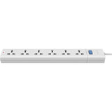 Extension Board 6 Socket-Cable-Other-Star Light Kuwait