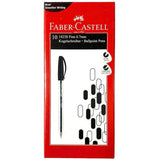Faber Castell 1423 Medium 1.0 Mm Ballpoint 10 Black Pens-Pens-Faber Castell-Star Light Kuwait